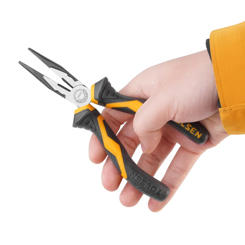 LONG NOSE PLIERS (INDUSTRIAL) - TOLSEN® Tools