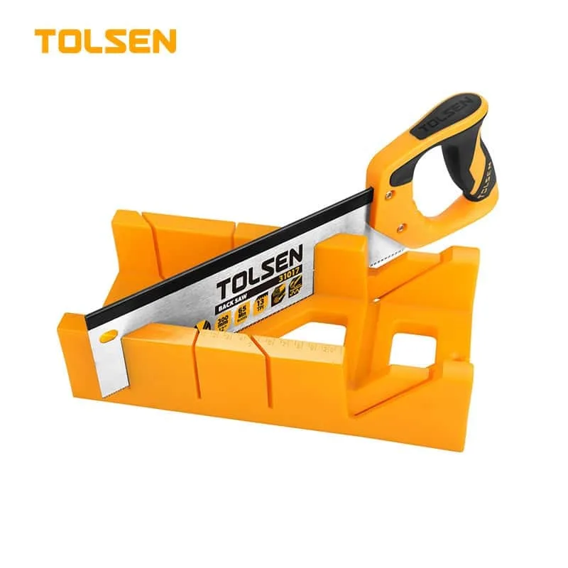 Mitre box and back saw set hotsell