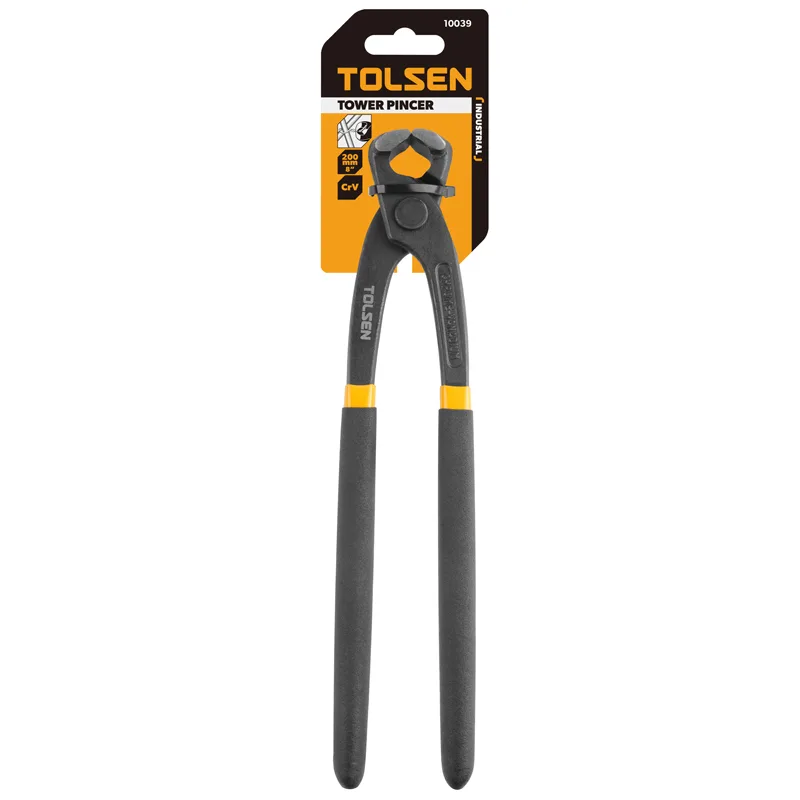 Tolsen 8 inch tower pincer in retail packaging