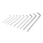 Tolsen 9pcs torx extra-long arm hex key set displayed in descending size order