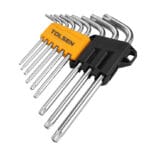 Tolsen 9pcs torx long arm hex key set