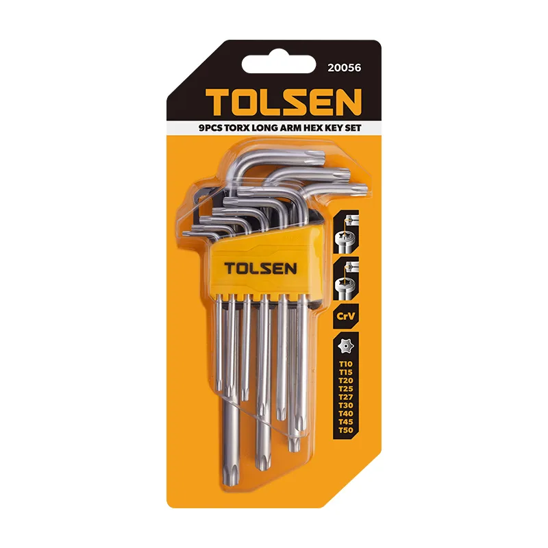 Dekton DT85518 Extra Long Arm Torx Key Set - Pack Of 9 - Foto 5