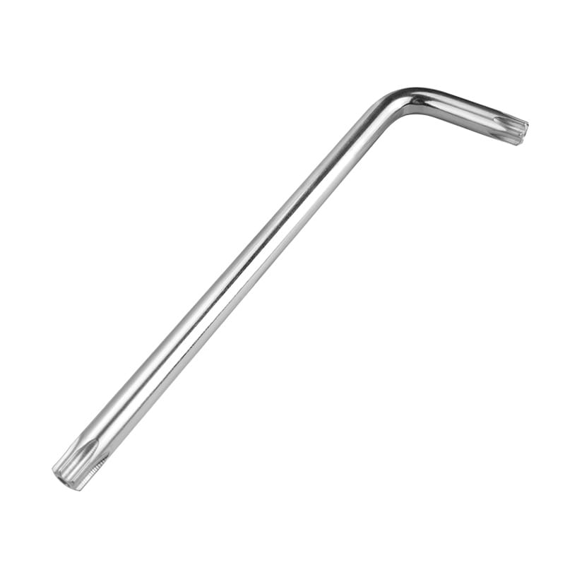 Tolsen torx extra-long arm hex key from the 9pcs set, showing the star-shaped tip