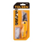 Tolsen utility knife in retail packaging