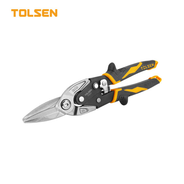 Tolsen 30022 10 inch straight cut aviation snips Cr-Mo steel tin snips for sheet metal