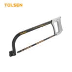 TOLSEN 12-Inch (300mm) Hacksaw Frame with Steel Blade and Aluminum Handle