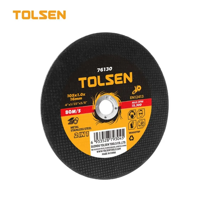 FLAT CUTTING-OFF WHEEL (TYPE 41) - TOLSEN® Tools