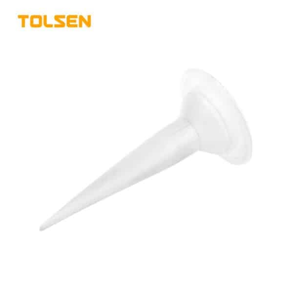 PLASTIC NOZZLE FOR ALUMINIUM CAULKING GUN