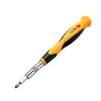 Tolsen precision screwdriver handle with rotating cap for fine electronics repair work