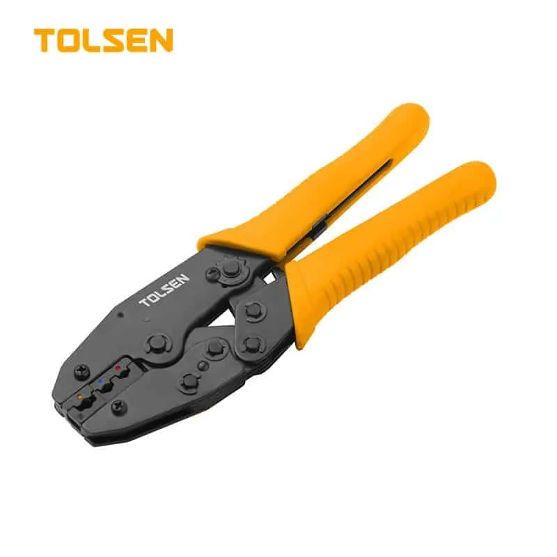 RATCHET CRIMPING PLIERS TOLSEN Tools