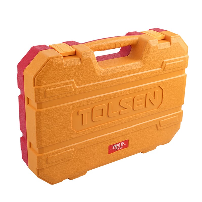 Tolsen 15Pcs Insulated Hand Tools Set storage case