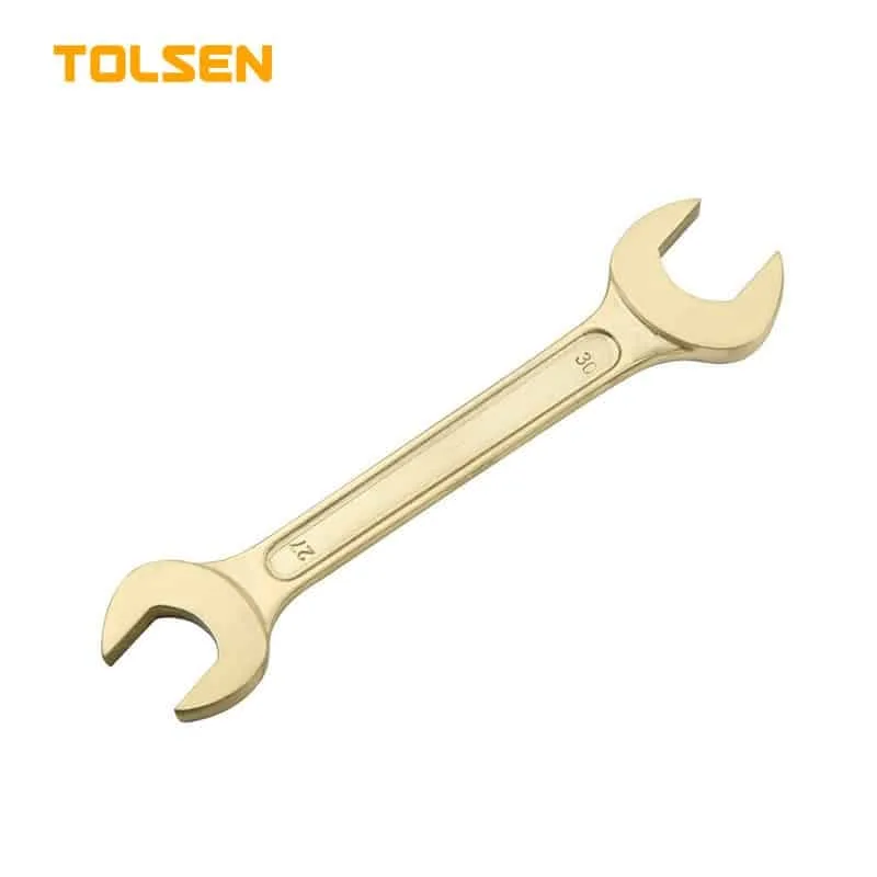NON SPARKING DOUBLE OPEN ENDED SPANNER INDUSTRIAL TOLSEN Tools