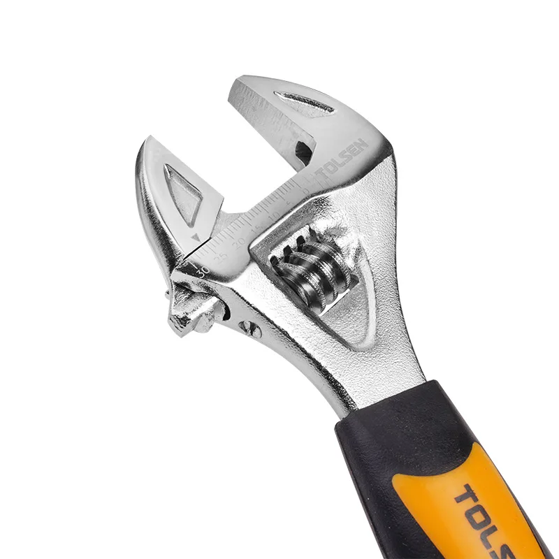 BOOSDEN 6-Inch Stubby Adjustable Wrench - Perfect For Tight Spaces & Plumbing