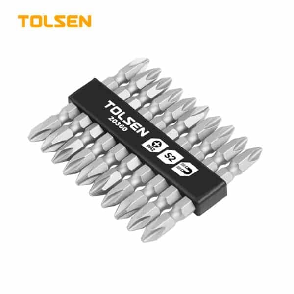 10PCS DOUBLE END SCREWDRIVER BITS SET
