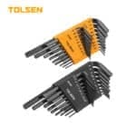 36PCS INCH & METRIC HEX KEY SET