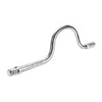 Close-up of the Tolsen 1/2 inch drive speed handle (speeder brace) featuring a polished Chrome Vanadium finish and knurled grip.