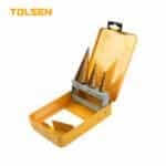 3PCS TITANIUM COATED STEP DRILL BITS SET