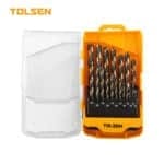 19PCS BLACK & GOLD HSS TWIST DRILL BITS SET