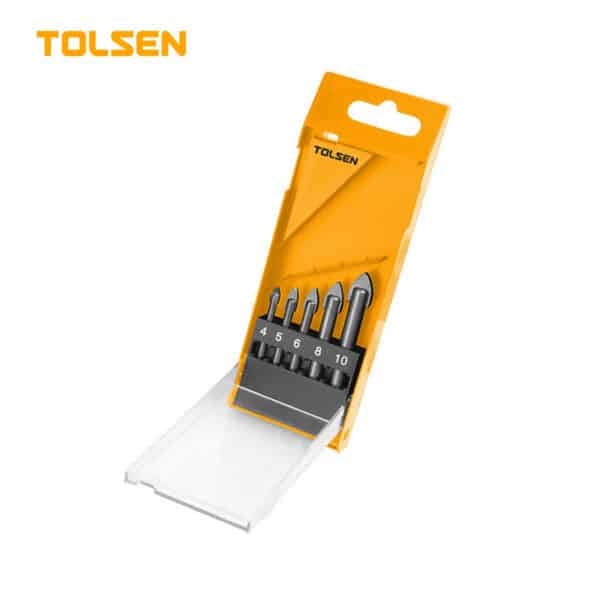 5PCS GLASS DRILL BITS SET