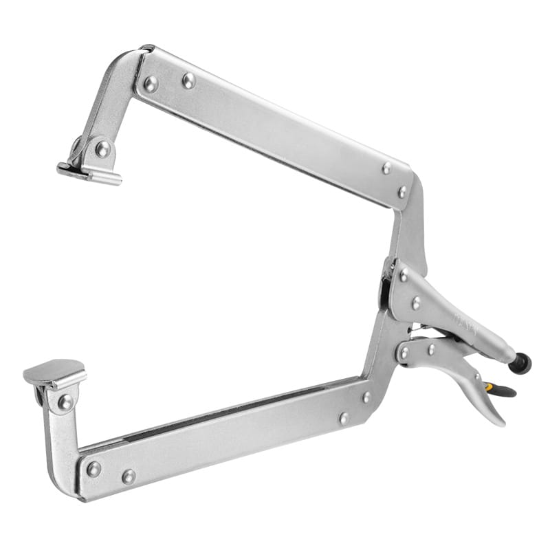 Findmall 6-Pack 11-Inch Clamp Locking Pliers – Adjustable With Swivel Pads, Alloy Steel, Welding & Gripping Tool