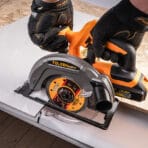 Tolsen Ultrathin Diamond Disc cutting tile with Tolsen circular saw