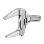 Tolsen aluminum adjustable wrench with wide jaw opening
