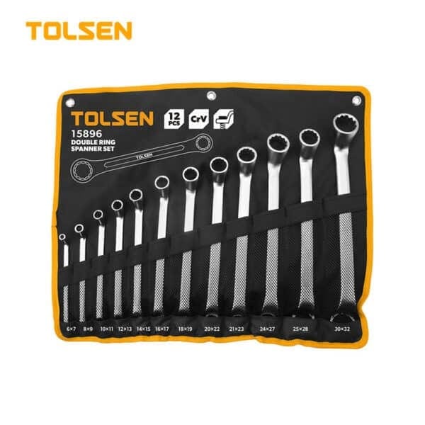 12PCS DOUBLE RING SPANNERS SET