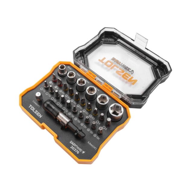 28PCS BIT AND SOCKET SET - TOLSEN® Tools