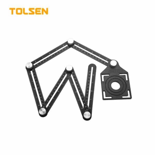 MULTI ANGLE MEASURING SIX-FOLD RULER