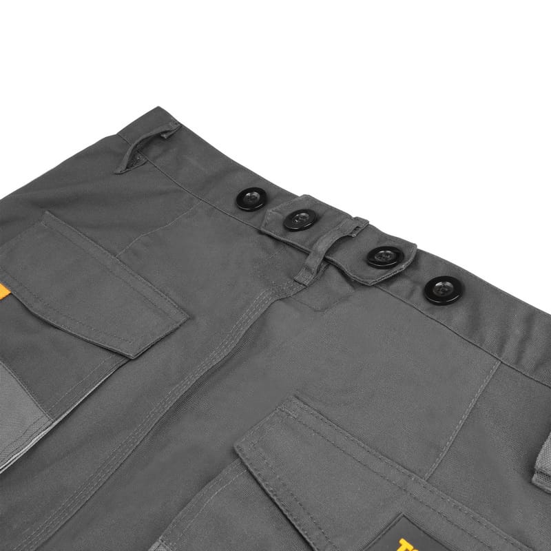 TOLSEN Working Trousers close-up view showing durable fabric, multi-pocket design and reinforced waistband