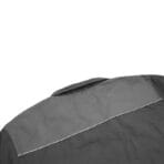 Upper back view of Tolsen work jacket showing durable reinforced shoulder yoke fabric.