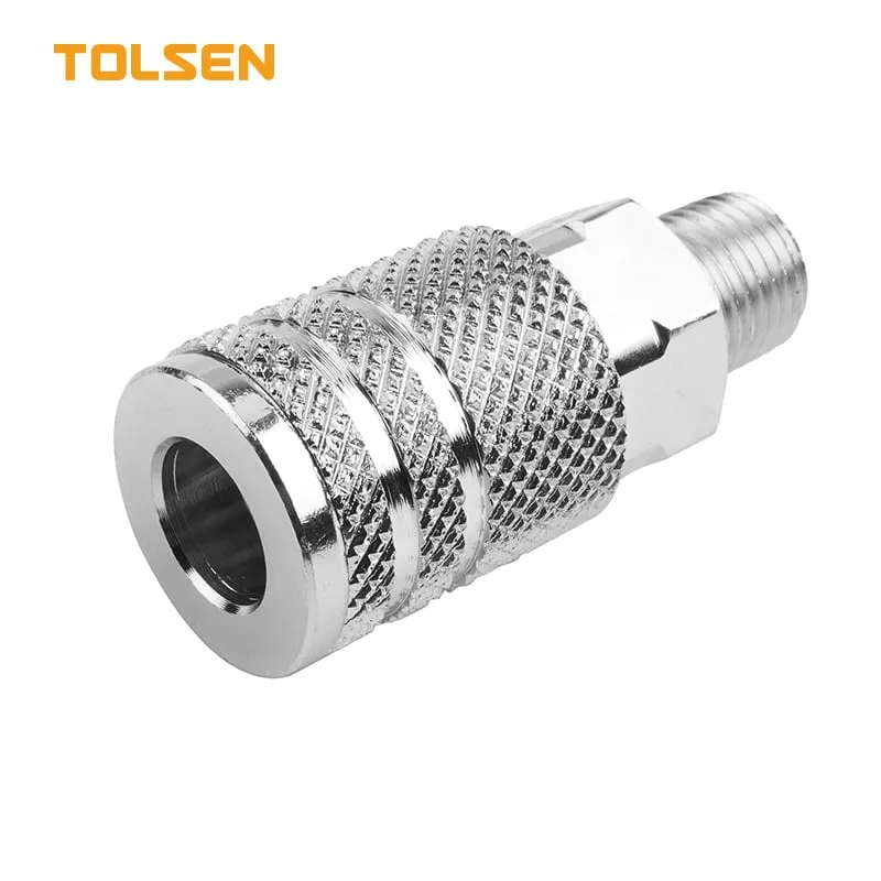 1/4 in. Male Steel Industrial Coupler