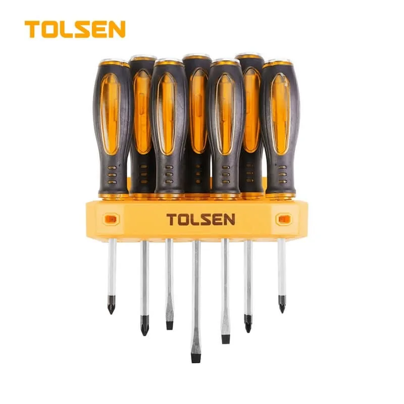 その他 goul4711 7PCS GO-THROUGH SCREWDRIVER SET - TOLSEN® Tools