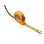 Tolsen 3M (10ft) measuring tape with yellow casing and metric blade markings.
