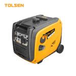 TOLSEN 4000W Quiet Portable Inverter Generator (110-120V), Pure Sine Wave RV Ready Gas Generator with Wheels and Telescopic Handle