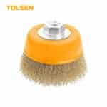 CUP WIRE BRUSH WITH NUT