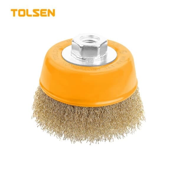 CUP WIRE BRUSH WITH NUT