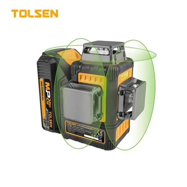20V LI ION CORDLESS LASER LEVEL TOLSEN Tools