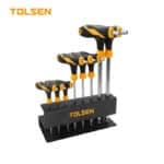 8PCS BALL POINT T-HANDLE SCREWDRIVERS SET