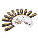 Assorted sizes of Tolsen stainless steel putty knives
