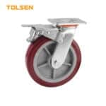 SWIVEL CASTER WITH BRAKE