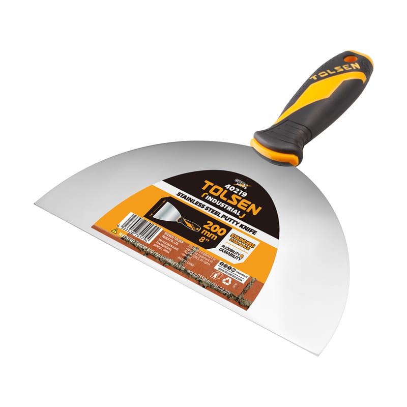 Tolsen 8 inch stainless steel putty knife