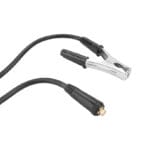 Earth ground clamp and cable assembly included with Tolsen 6.9KVA MIG welder.