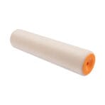 Unwrapped Tolsen 10-inch wool paint roller sleeve refill showing dense wool material.