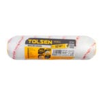 Packaging of Tolsen 40260 10-inch (250mm) extra polyamide roller cover designed for dispersive and facade paints.