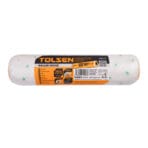 Tolsen 40275 microfiber roller cover packaging 10-inch 250mm size for acrylic and latex paints.