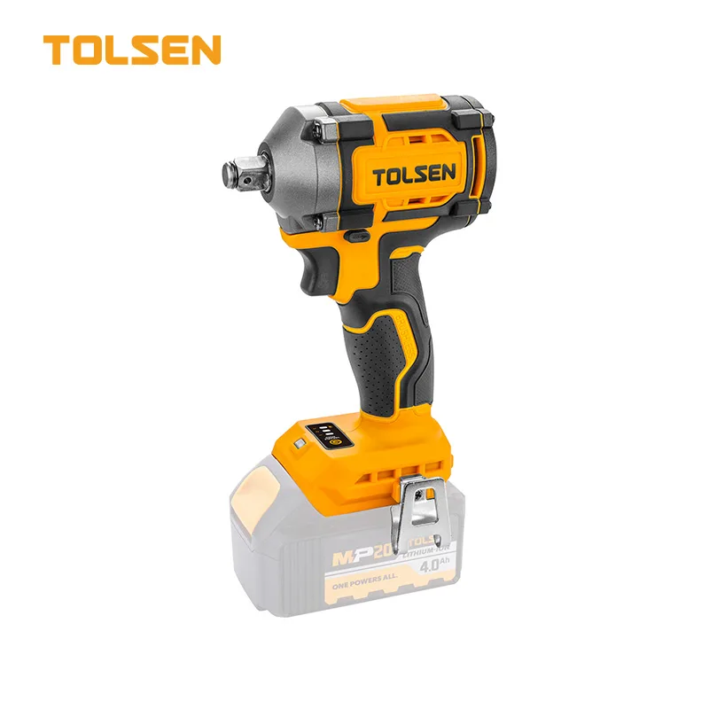 20V LI-ION BRUSHLESS CORDLESS IMPACT WRENCH (INDUSTRIAL) - TOLSEN