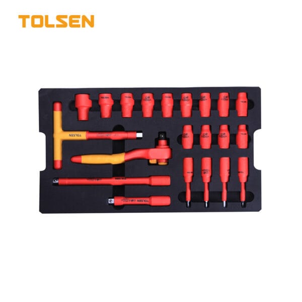 21PCS SOCKETS AND ACCESSORY