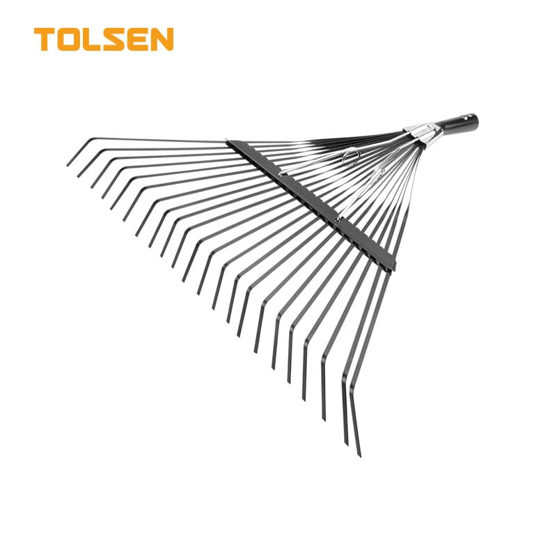 FLEXIBLE METAL LAWN RAKE