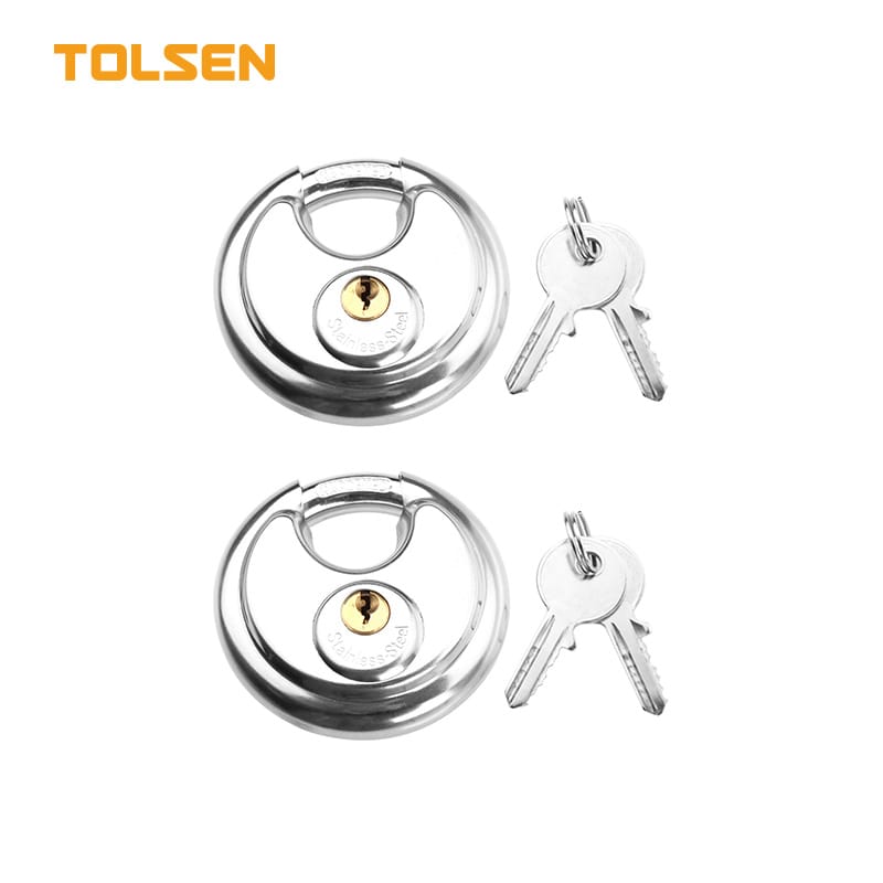 2PCS DISC PADLOCK SET